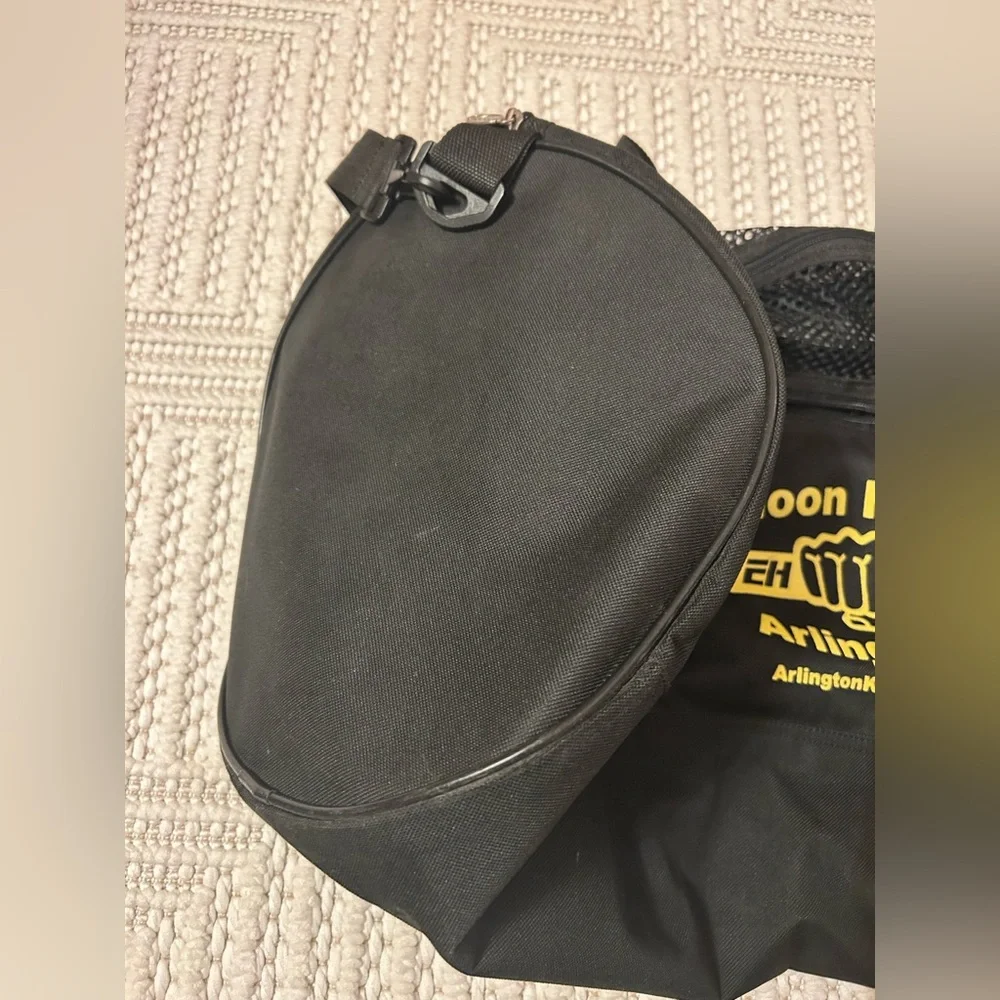 Joon Rhee Unisex Black Martial Arts/Gym Bag W/ Yellow Detailing